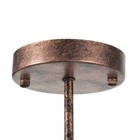 Бра «Блум» 1×40 Вт, E27, чёрный-золото, 25×20×25 см - Фото 5