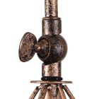 Бра «Блум» 1×40 Вт, E27, чёрный-золото, 25×20×25 см - Фото 7