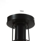 Люстра «Ортико» 1×60 Вт E27 черный 13×13×23 см BayerLux - Фото 4