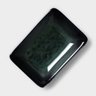 Соусник фарфоровый под соевый соус Verde notte, 50 мл, 9,5×7 см - фото 4293305
