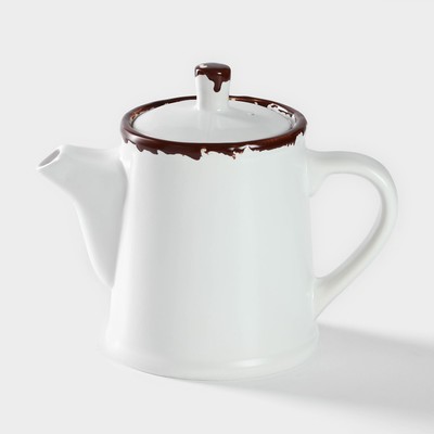Чайник фарфоровый Antica perla, 500 мл, h=14,5 см