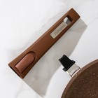 Сковорода Мечта «Гранит Brown», d=24 см, съёмная ручка, стеклянная крышка, антипригарное покрытие, алюминий, коричневая - Фото 5