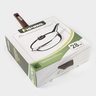 Сковорода Мечта «Гранит Brown», d=28 см, съёмная ручка, стеклянная крышка, антипригарное покрытие, алюминий, коричневая - Фото 8