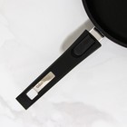 Сковорода «Престиж Брилиант», d=24 см, съёмная ручка, антипригарное покрытие, цвет чёрный - Фото 4