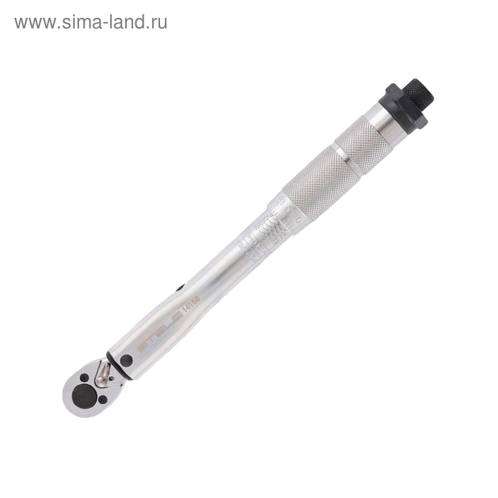 Ключ динамометрический Stels 14158, 5-24 Hm, 1/4", CrV, хромированный - Фото 1