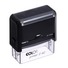 Оснастка для штампа автоматическая COLOP Printer Сompact 40, 23 x 59 мм, корпус чёрный - фото 321527711