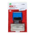 Штамп автоматический самонаборный COLOP Printer С30-SET Compact, 5 строк, 2 кассы, синий - фото 9893357