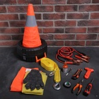 Подарочный набор автомобильный в колесе «Для лучшего мужика», 13 предметов - Фото 5