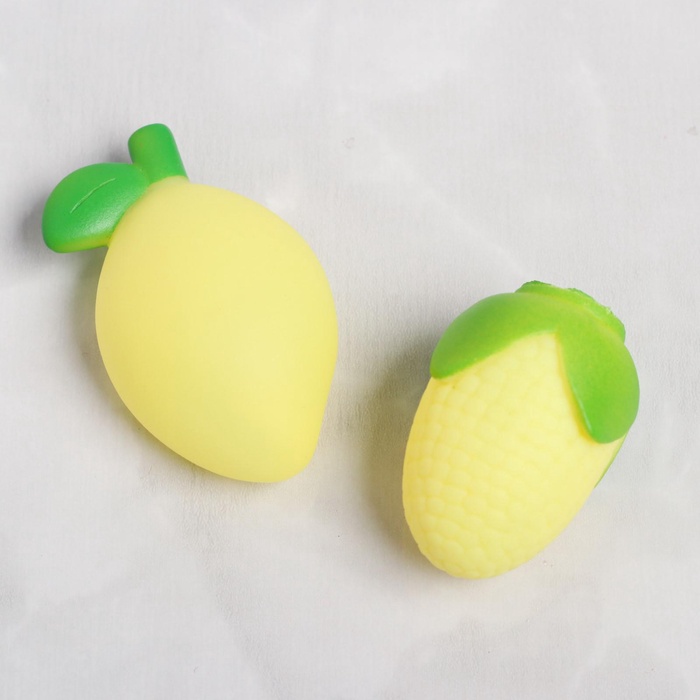 Набор игрушек для игры в ванне «Овощной набор», с пищалкой, 9 шт 46393