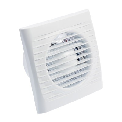 Вентилятор вытяжной TDM «Народный 100» SQ1807-0201, 230 В, настенный, d=100 мм, белый