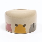 Миска керамическая «Хомячок» 65 мл, 6.3×4.5 см, бежевая с принтом - Фото 5