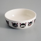 Миска керамическая «Эмоджи» 250 мл - 12×12×3.5 см, белая - Фото 2