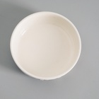 Миска керамическая «Эмоджи» 250 мл - 12×12×3.5 см, белая - Фото 4