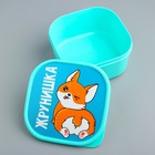 Ланч - бокс квадратный «Жрунишка», 700 мл - Фото 2