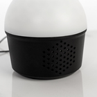 Световой прибор «Хрустальный шар» 10 см, динамик, AUX, свечение RGB, 220 В - Фото 4