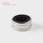 Набор для вина Доляна «Бургундия», 4 предмета: каплеуловитель, штопор, кольцо, термометр - Фото 4