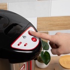 УЦЕНКА Термопот электрический Luazon LET-5001, 750 Вт, 5.8 л, 3 способа подачи воды, серый - Фото 4
