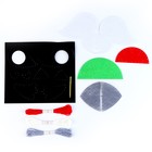 Подушка из фетра, набор для шитья «Енот», 25×25 см - Фото 5