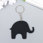 Брелок акрил "Слон в цветах" в технике дудлинг 5,4х6,4 см 4551387