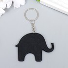 Брелок акрил "Слон в цветах" в технике дудлинг 5,4х6,4 см 4551387