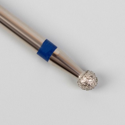 Фреза алмазная для маникюра «Шар», средняя зернистость, 2,5 мм