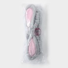 Повязка для умывания Доляна «Лили», серая - Фото 3