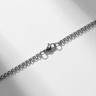 Мужской кулон, «Викинг» переплетение колец, цвет чернёное серебро, 60 см - Фото 3