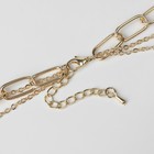 Кулон «Цепь» ключ с замком, цвет золото, 53 см - Фото 2