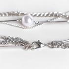 Кулон «Минимал» треугольник, цвет серебро, 45 см - фото 24349910