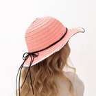 Шляпа для девочки MINAKU «Куколка», размер 50, розовая 4578966