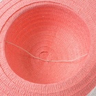 Шляпа для девочки MINAKU «Куколка», размер 50, розовая 4578966