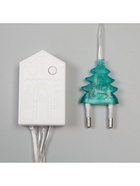 УЦЕНКА Гирлянда «Бахрома», 2.4×0.9 м, с насадками «Сердце», 186 LED, 220 В, 8 режимов, свечение белое - Фото 13