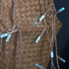 УЦЕНКА Гирлянда «Нить» 5 м с насадками «Звёздочки», IP20, прозрачная нить, 50 LED, свечение аквамарин, 8 режимов, 220 В - Фото 8