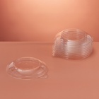 Крышка одноразовая к креманке «Кристалл», на 200 мл, d=10 см, прозрачная - Фото 4