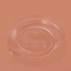 Крышка одноразовая к креманке «Кристалл», на 200 мл, d=10 см, прозрачная - Фото 2