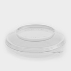 Крышка одноразовая к креманке «Кристалл», на 200 мл, d=10 см, прозрачная - Фото 7