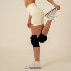 Наколенники универсальные ONLYTOP, цвет чёрный - Фото 7