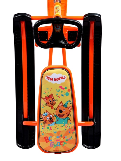 Снегокат «Тимка спорт 2» Три кота, оранжевый, ТС2/ТК Nika Kids