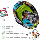 Тюбинг-ватрушка «Граффити», ТБМ1/Г2, размер чехла 85 х 103 см, тент/оксфорд - Фото 2