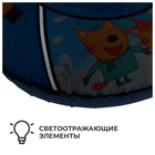 Тюбинг-ватрушка «Три кота», ТБ1-90/ТК, диаметр чехла 95 см - Фото 2