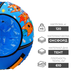 Тюбинг-ватрушка «Три кота», ТБ1-90/ТК, диаметр чехла 95 см - Фото 3