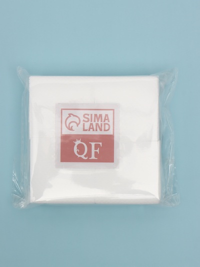 Салфетки для маникюра, безворсовые, с перфорацией, 250 шт., 5×5 см