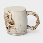 Кружка средневековая «Череп. Хэллоуин», 400 мл, нержавеющая сталь, МИКС - Фото 5