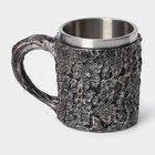 Кружка средневековая «Орёл», 400 мл, нержавеющая сталь - Фото 3