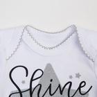 Набор : боди, юбка, повязка Shine, белый/серый, рост 86-92 - фото 804228450