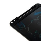 Планшет для рисования и заметок Luazon TAB-2, 10", пятна на экране, цветная линия, черный - Фото 5