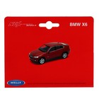 Модель машины BMW X6, масштаб 1:34-39, МИКС - фото 3786395