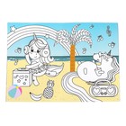 Раскраска детская «Рисуй-стирай. Для девочек», набор 2 шт. по 12 стр., с маркерами - Фото 3