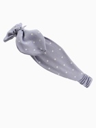 Повязка на голову для мамы и дочки M&B «Family look: горошек» 2 шт., серый - Фото 6