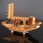Игрушка деревянная «Корабль» 7.5×27×18 см - Фото 2